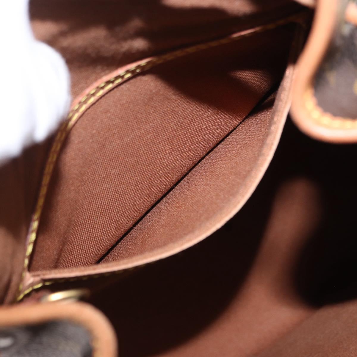LOUIS VUITTON Monogram Montsouris MM Backpack M51136 LV Auth BA13952