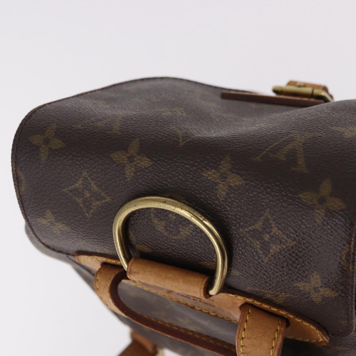 LOUIS VUITTON Monogram Montsouris MM Backpack M51136 LV Auth BA13952