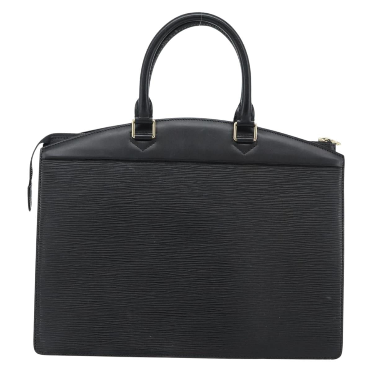 LOUIS VUITTON Epi Riviera Hand Bag Black M48182 LV Auth BA13961