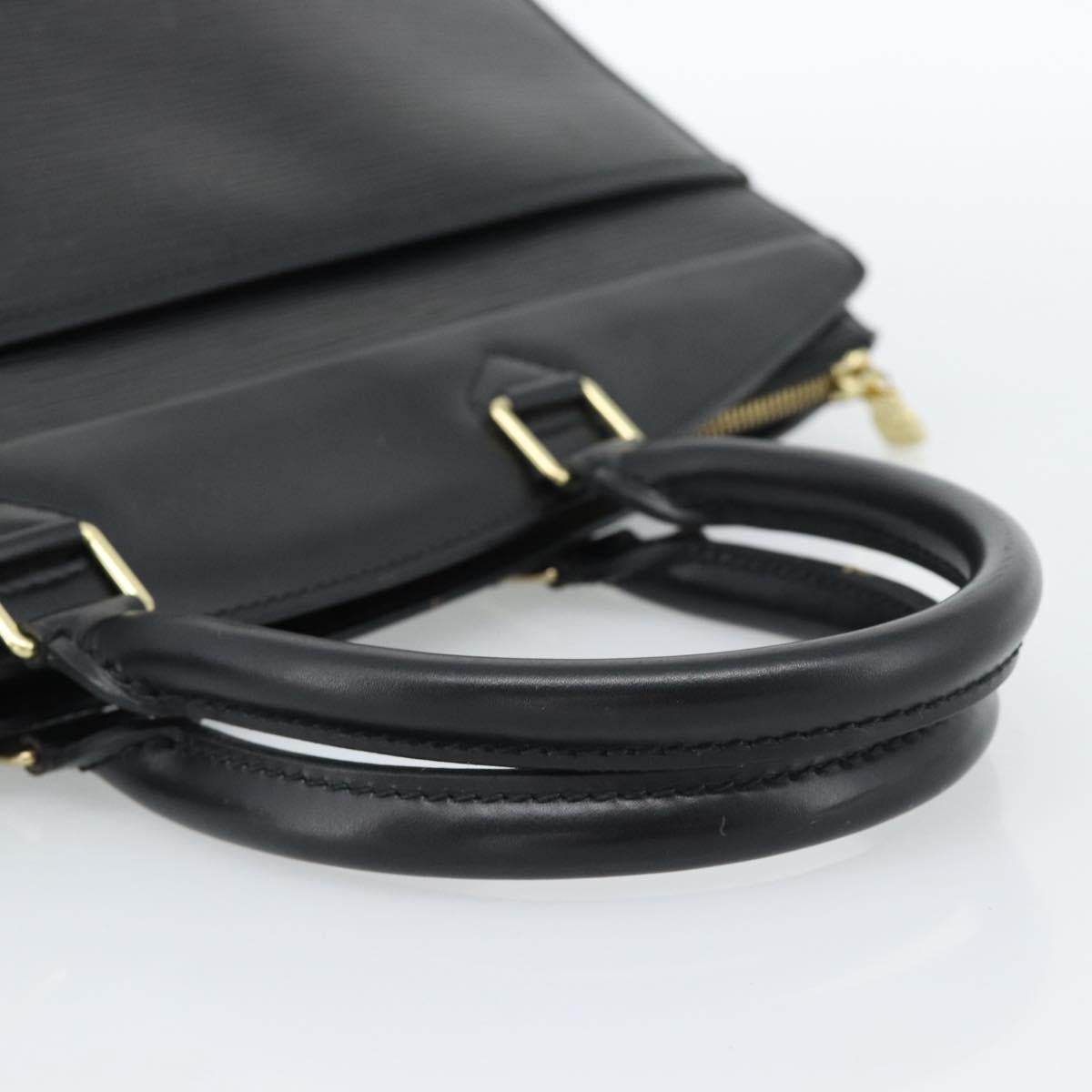 LOUIS VUITTON Epi Riviera Hand Bag Black M48182 LV Auth BA13961