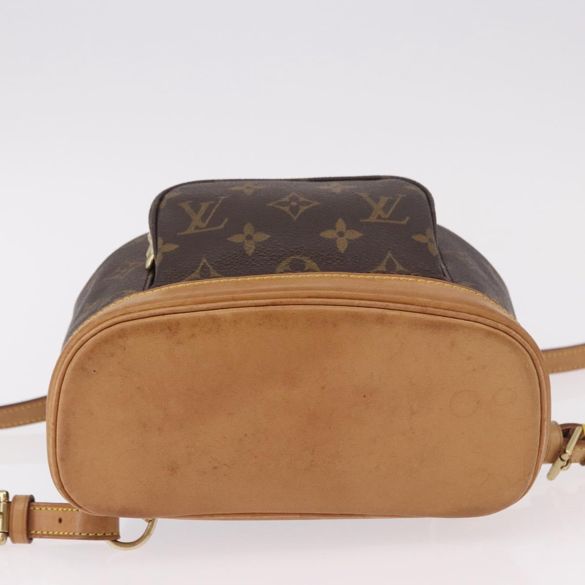 LOUIS VUITTON Monogram Montsouris PM Backpack M51137 LV Auth BA13969V