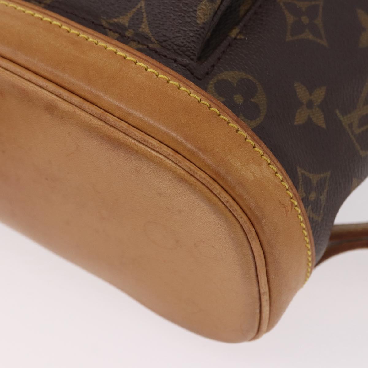 LOUIS VUITTON Monogram Montsouris PM Backpack M51137 LV Auth BA13969V