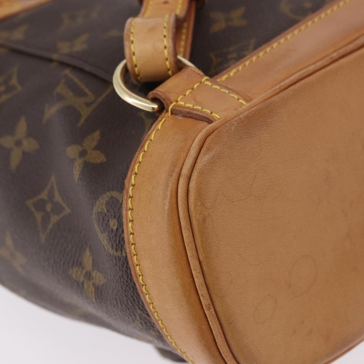 LOUIS VUITTON Monogram Montsouris PM Backpack M51137 LV Auth BA13969V