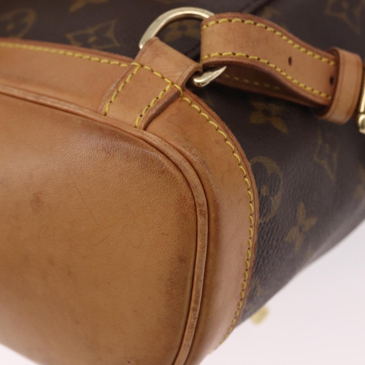 LOUIS VUITTON Monogram Montsouris PM Backpack M51137 LV Auth BA13969V