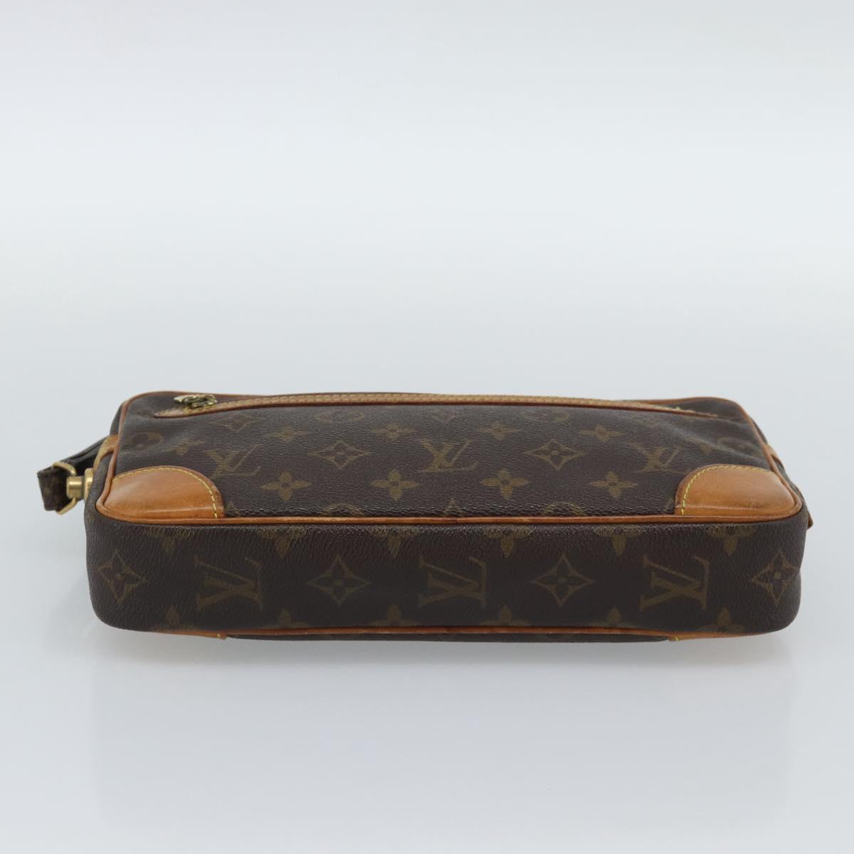 LOUIS VUITTON Monogram Marly Dragonne GM Clutch Bag M51825 LV Auth BA13973
