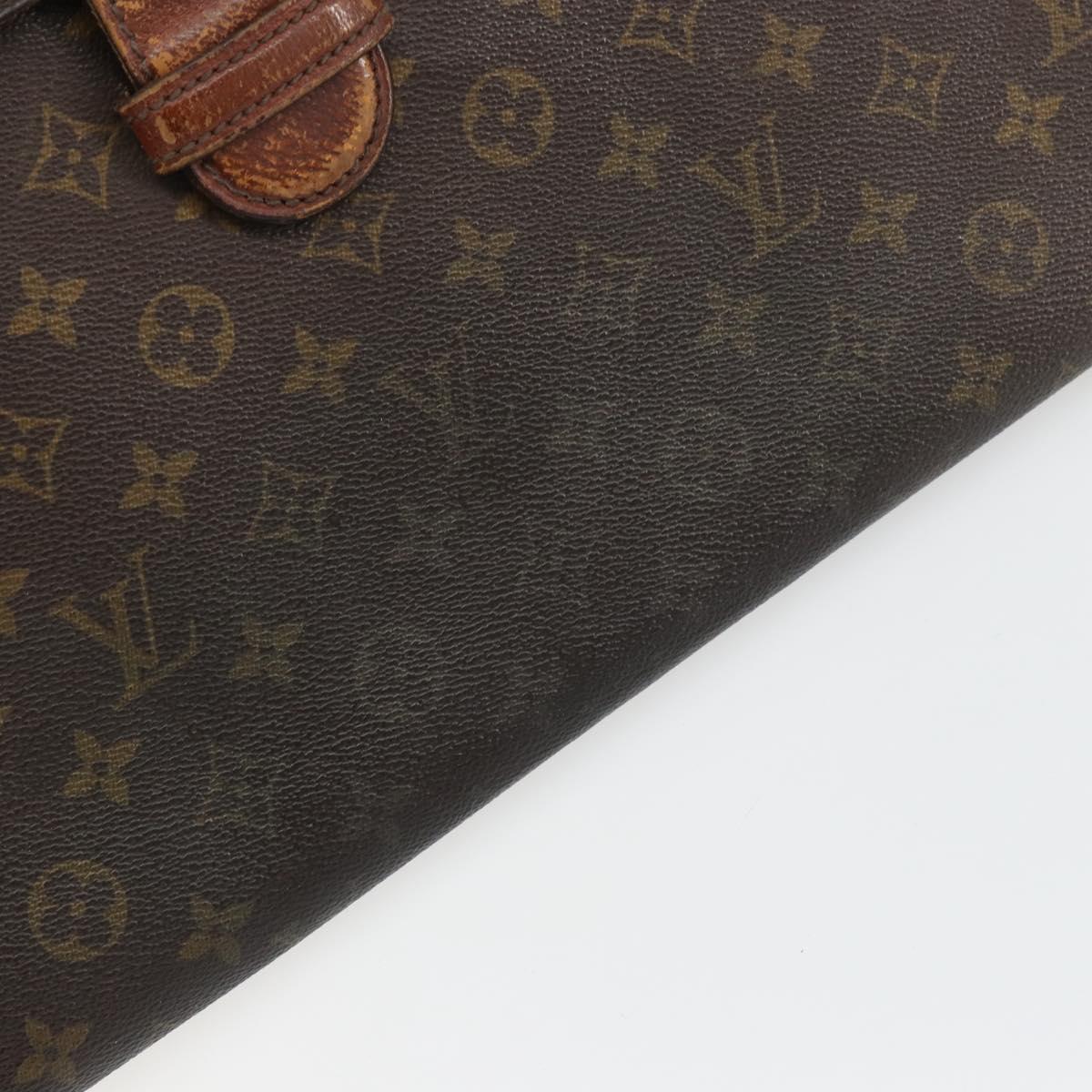 LOUIS VUITTON Monogram Posh Ministor Briefcase M53445 LV Auth BA13974
