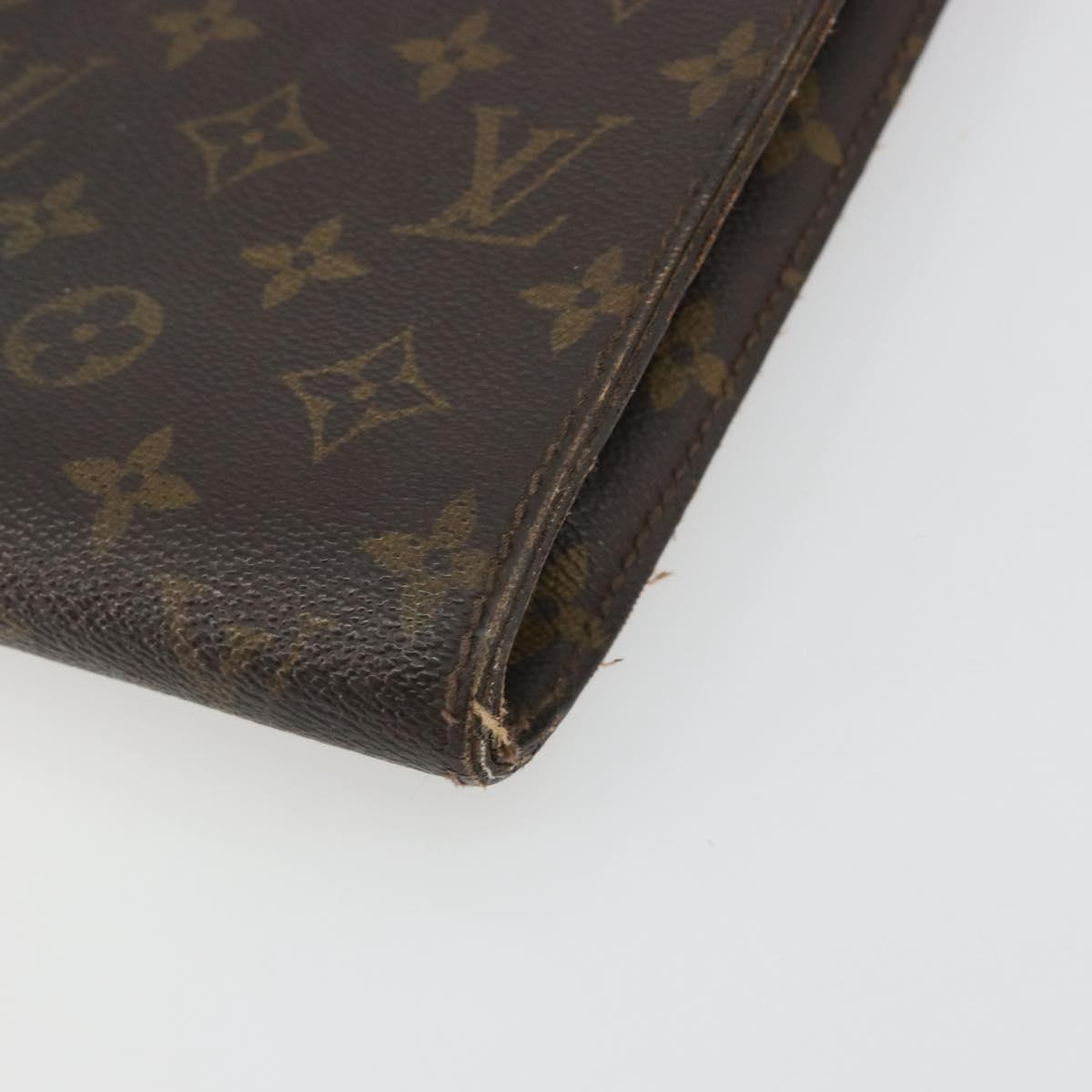 LOUIS VUITTON Monogram Posh Ministor Briefcase M53445 LV Auth BA13974