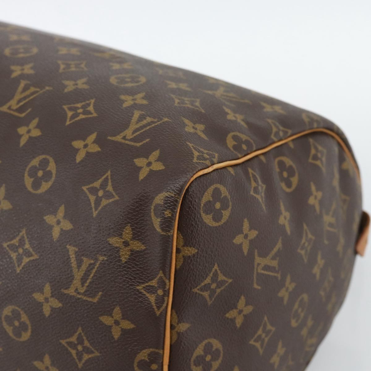 LOUIS VUITTON Monogram Speedy 40 Hand Bag M41522 LV Auth BA13975