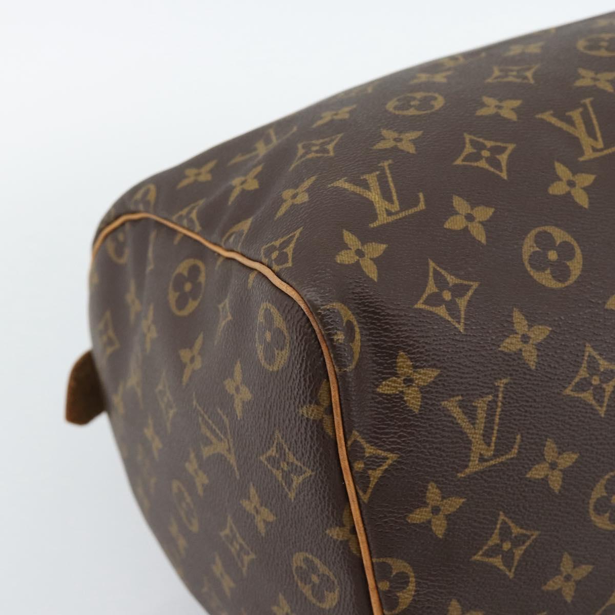 LOUIS VUITTON Monogram Speedy 40 Hand Bag M41522 LV Auth BA13975