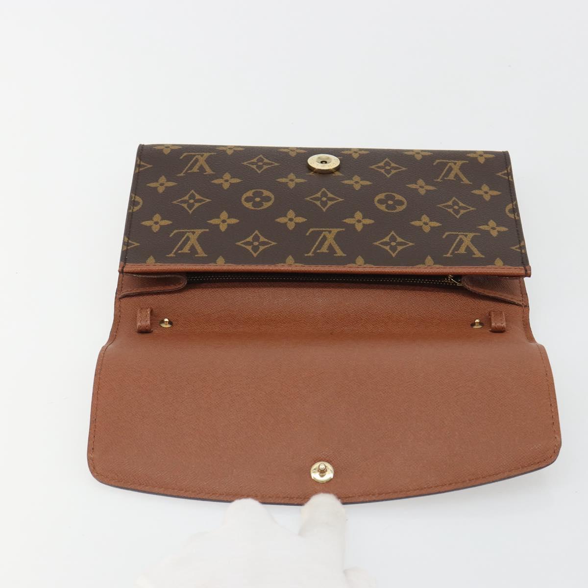 LOUIS VUITTON Monogram Bordeaux 24 Shoulder Bag M51798 LV Auth BA13976