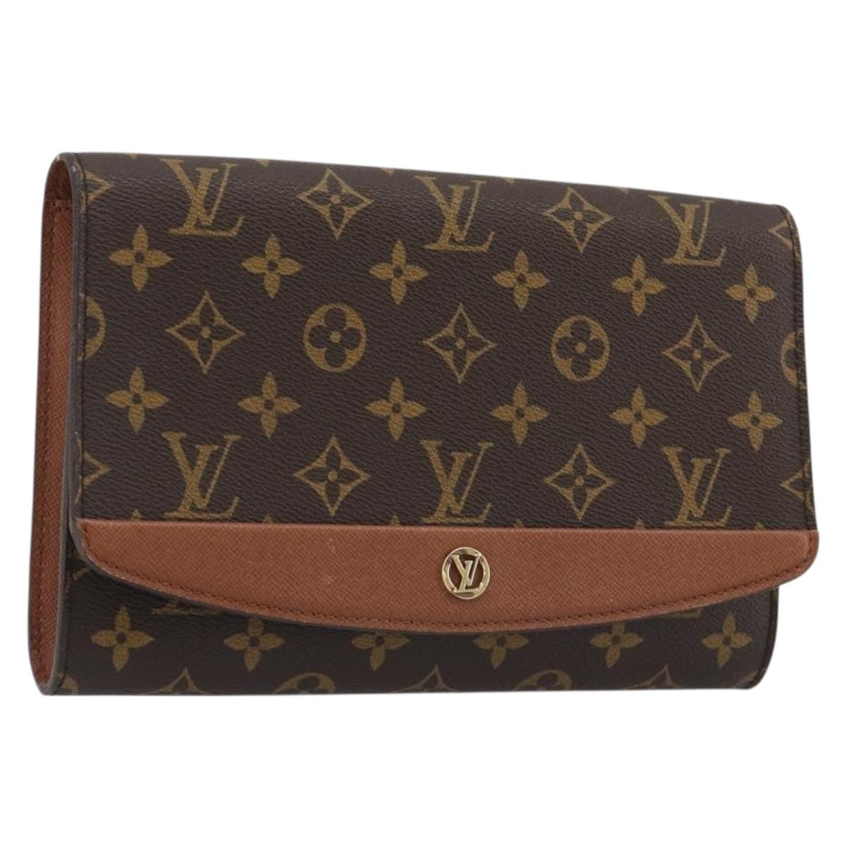 LOUIS VUITTON Monogram Bordeaux 24 Shoulder Bag M51798 LV Auth BA13976
