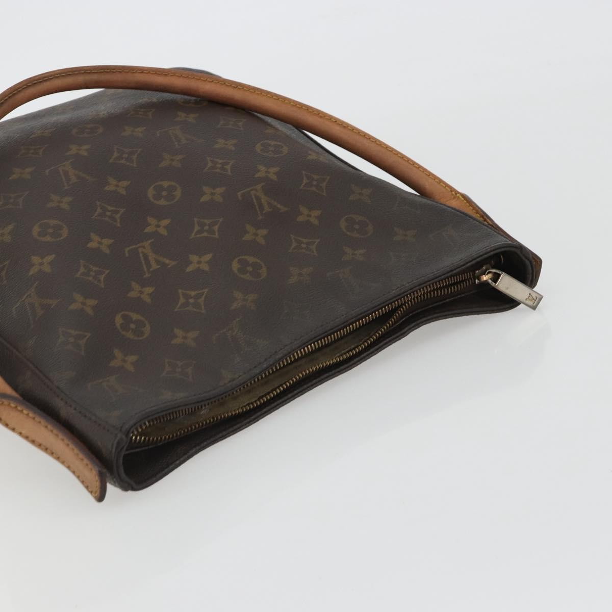LOUIS VUITTON Monogram Looping GM Shoulder Bag M51145 LV Auth BA13977