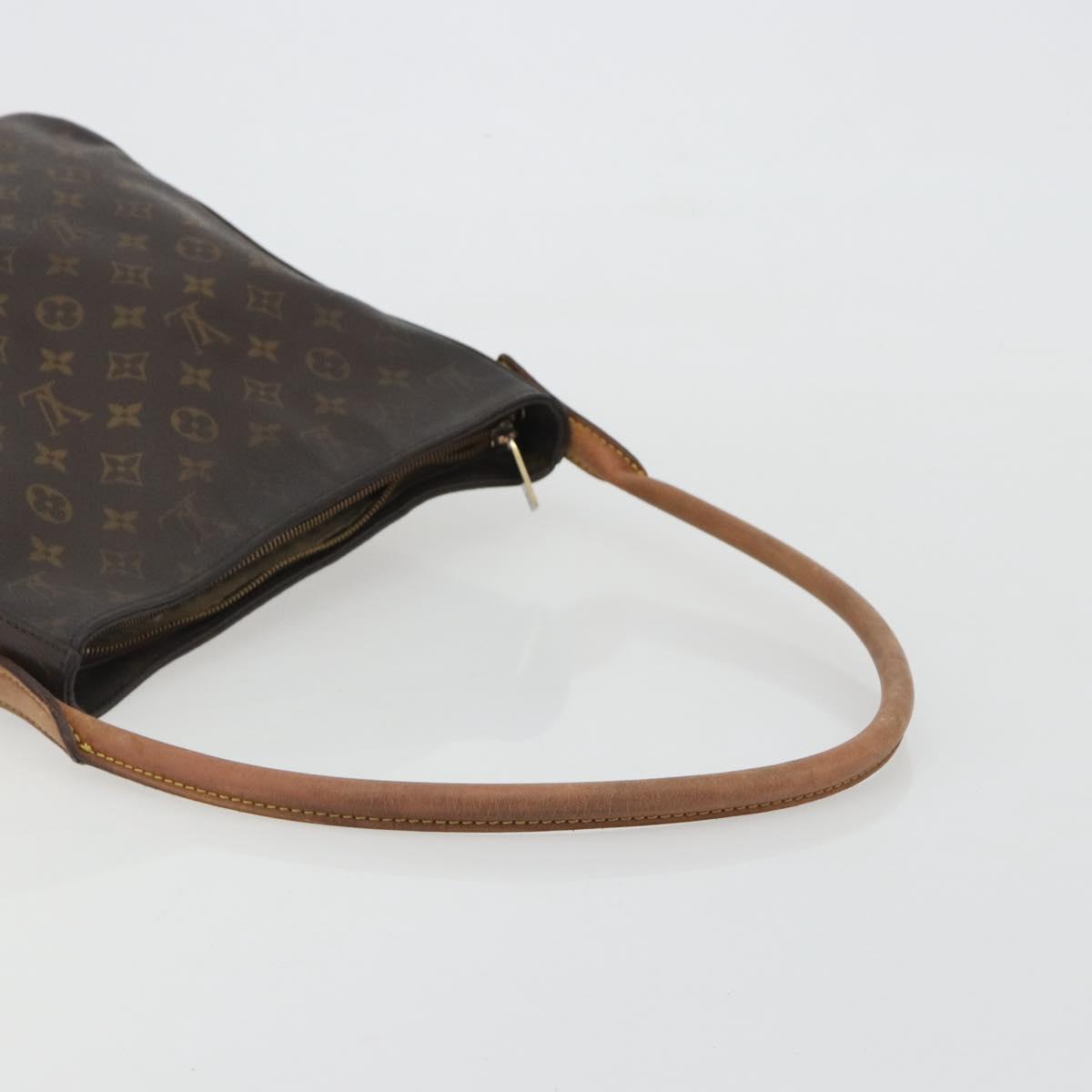 LOUIS VUITTON Monogram Looping GM Shoulder Bag M51145 LV Auth BA13977