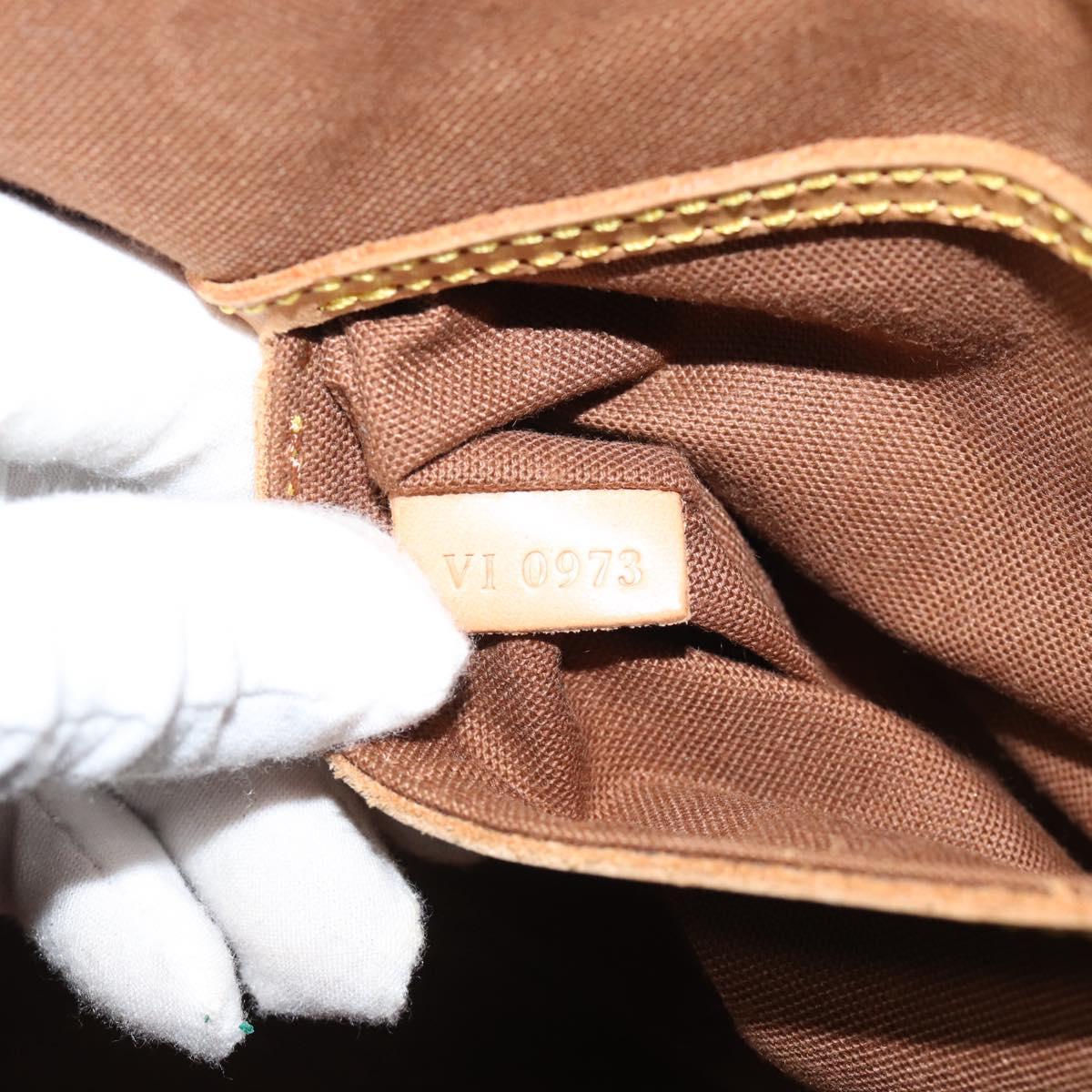 LOUIS VUITTON Monogram Alma Hand Bag M51130 LV Auth BA13981