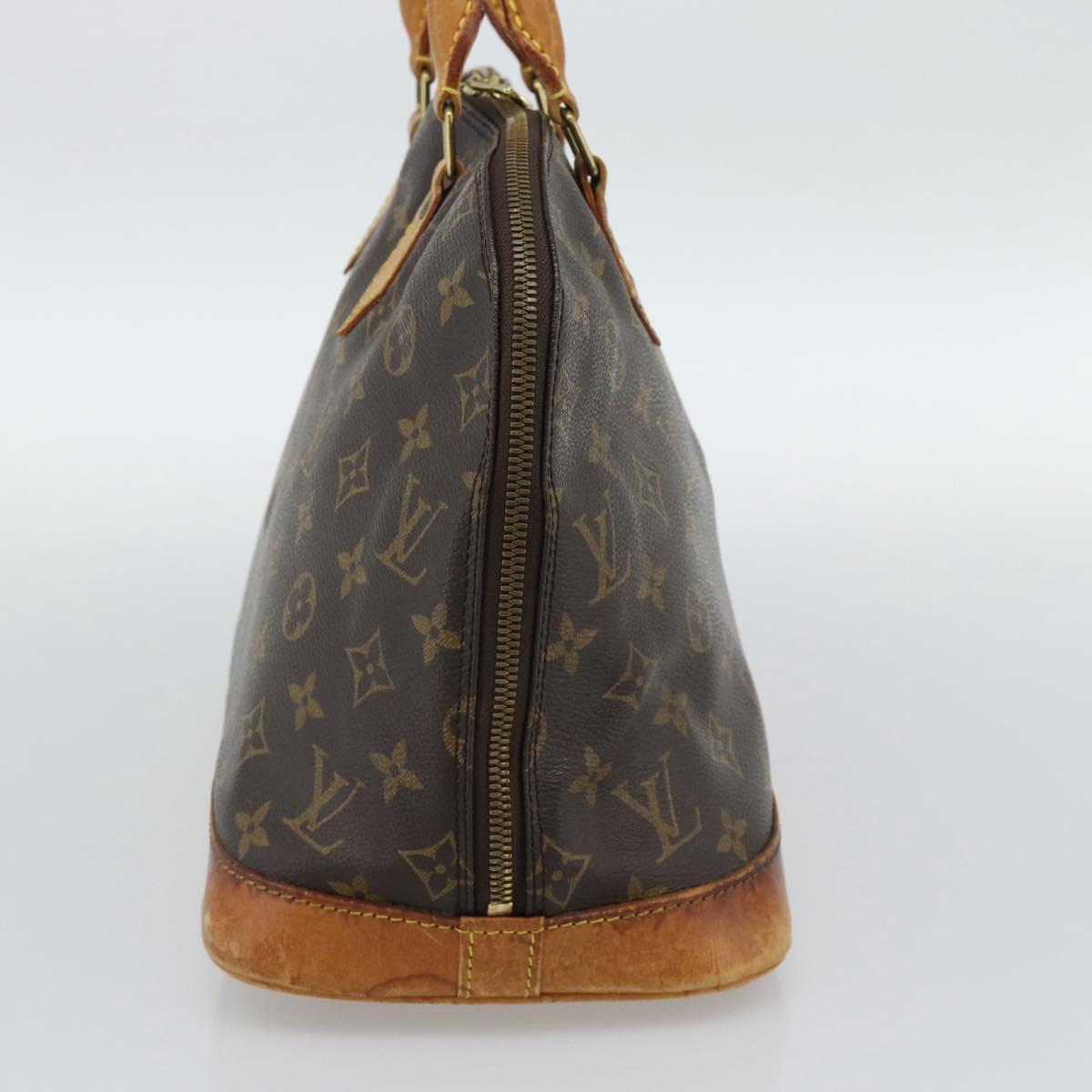 LOUIS VUITTON Monogram Alma Hand Bag M51130 LV Auth BA13981