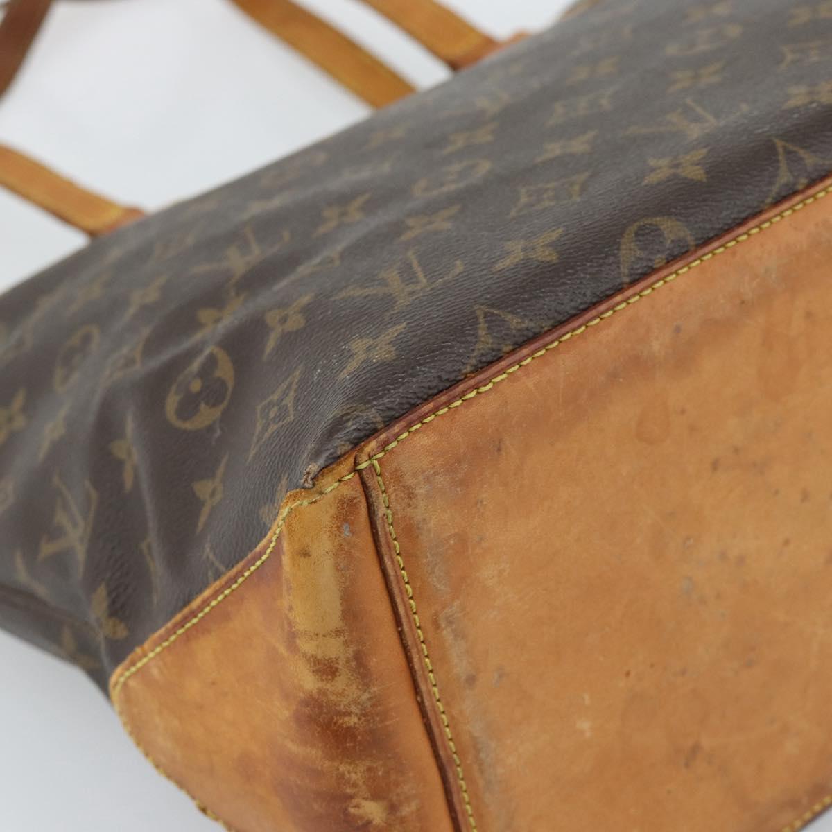 LOUIS VUITTON Monogram Cabas Mezzo Tote Bag M51151 LV Auth BA13982