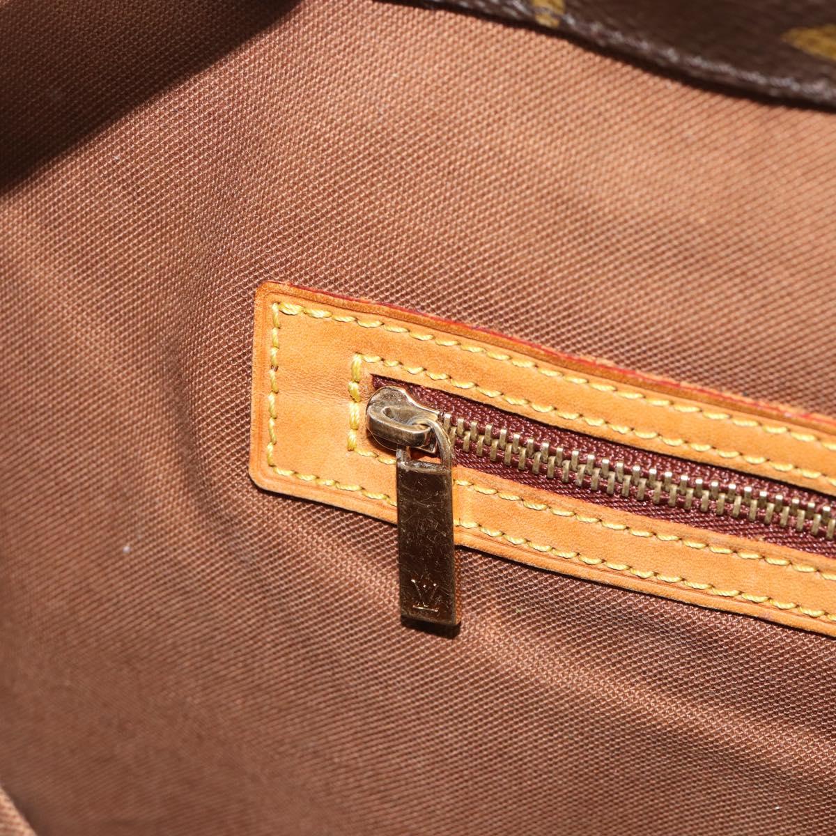 LOUIS VUITTON Monogram Cabas Mezzo Tote Bag M51151 LV Auth BA13982