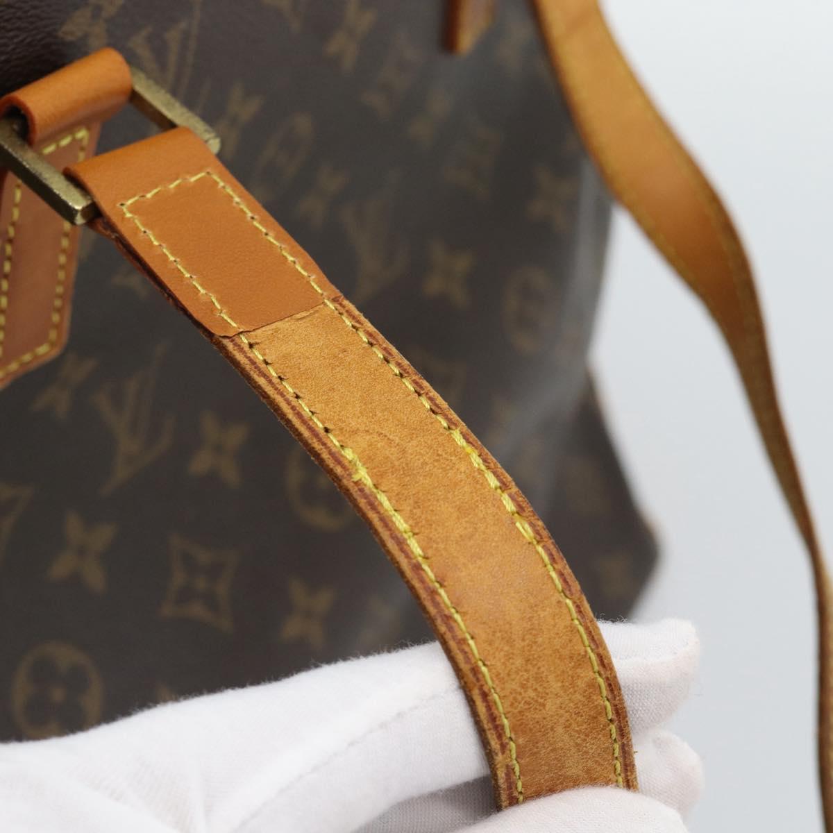 LOUIS VUITTON Monogram Cabas Mezzo Tote Bag M51151 LV Auth BA13982