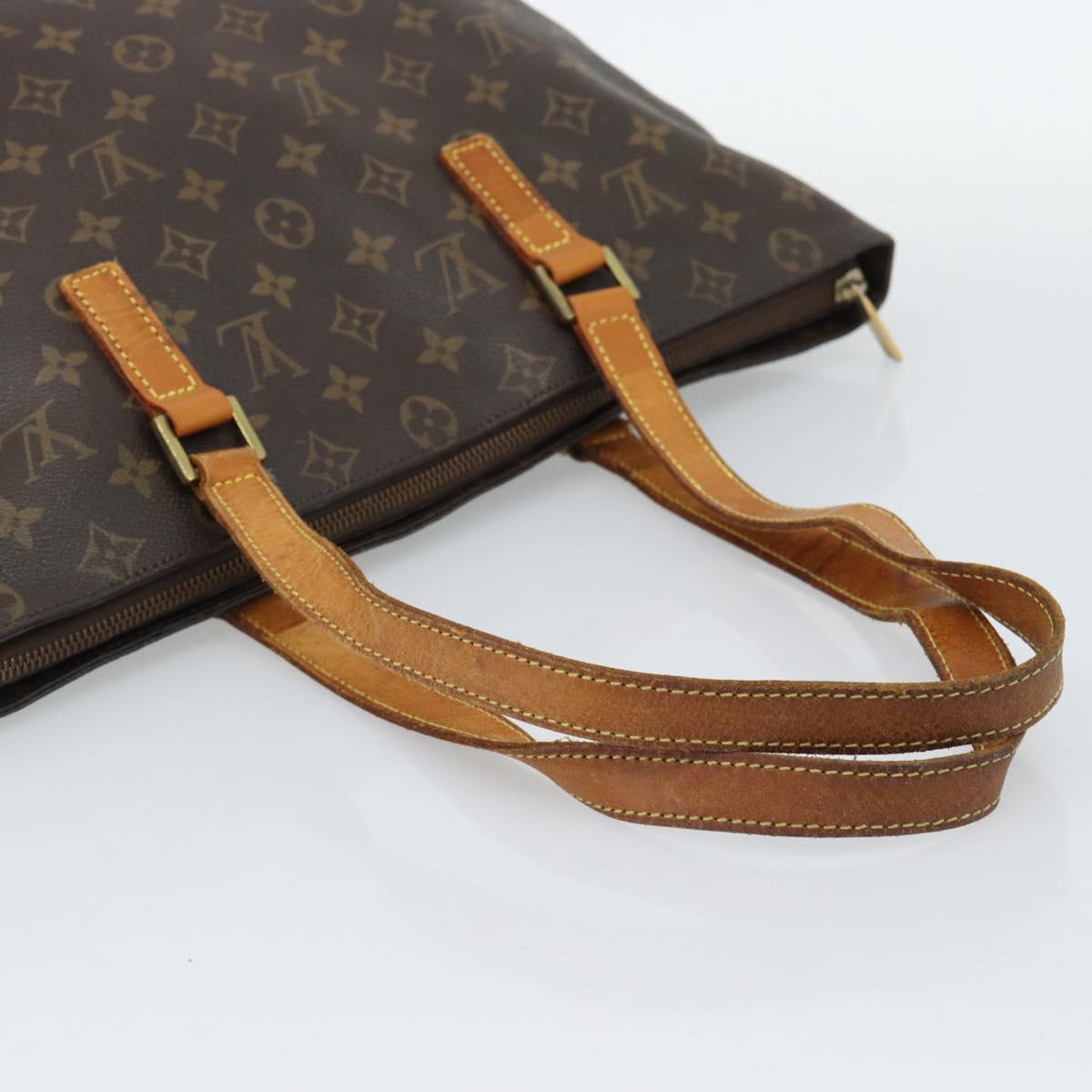 LOUIS VUITTON Monogram Cabas Mezzo Tote Bag M51151 LV Auth BA13982