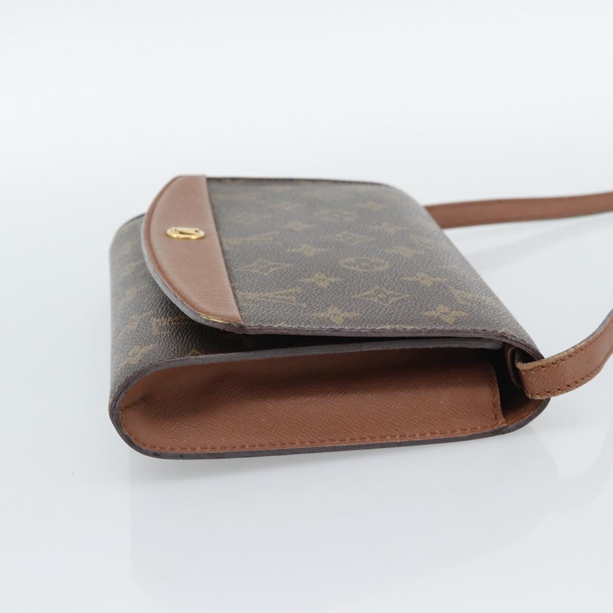 LOUIS VUITTON Monogram Bordeaux 24 Shoulder Bag M51798 LV Auth BA13984