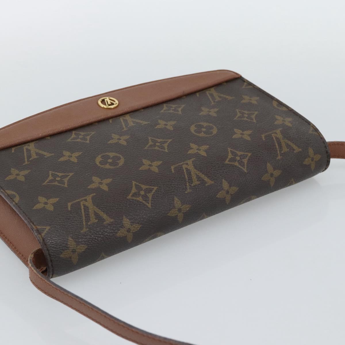 LOUIS VUITTON Monogram Bordeaux 24 Shoulder Bag M51798 LV Auth BA13984