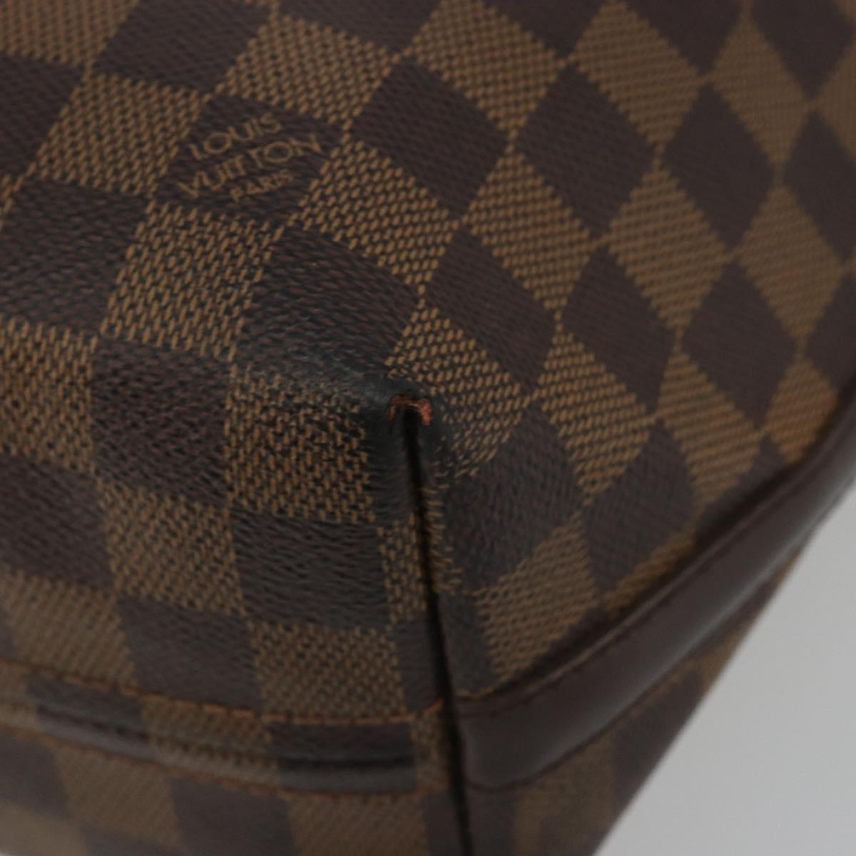 LOUIS VUITTON Damier Ebene Illovo MM Shoulder Bag N51995 LV Auth BA13990