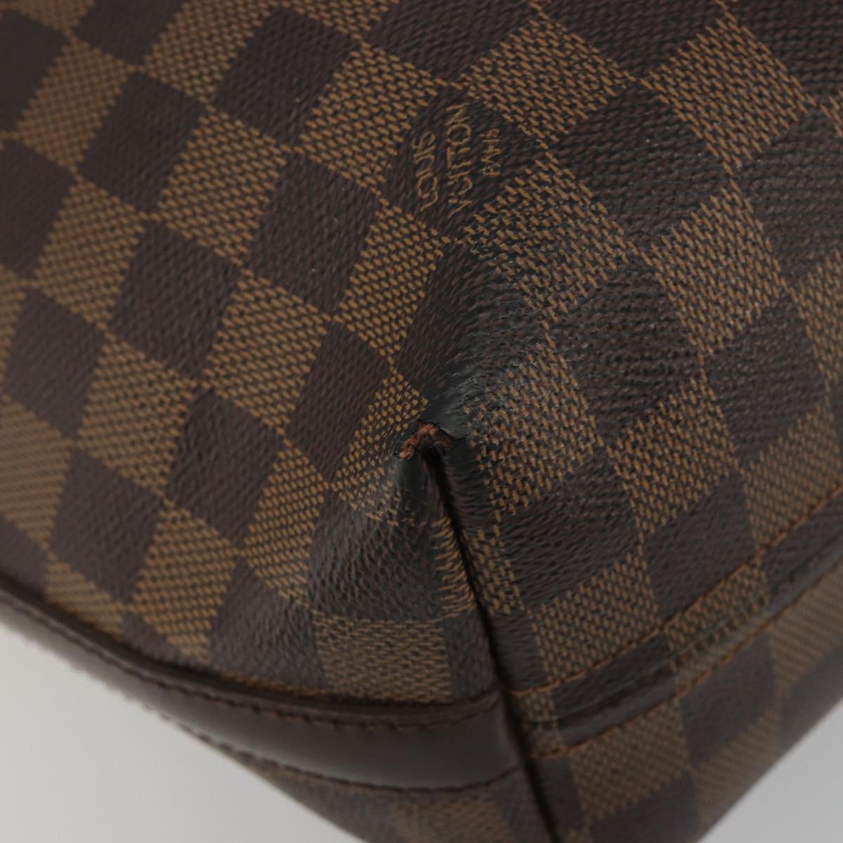 LOUIS VUITTON Damier Ebene Illovo MM Shoulder Bag N51995 LV Auth BA13990