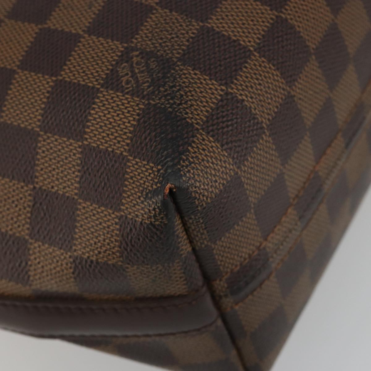 LOUIS VUITTON Damier Ebene Illovo MM Shoulder Bag N51995 LV Auth BA13990