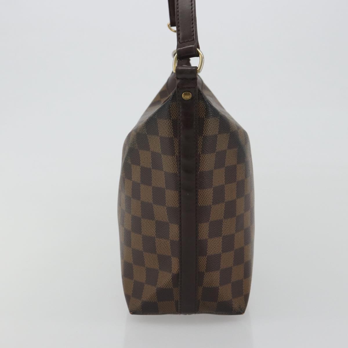 LOUIS VUITTON Damier Ebene Illovo MM Shoulder Bag N51995 LV Auth BA13990