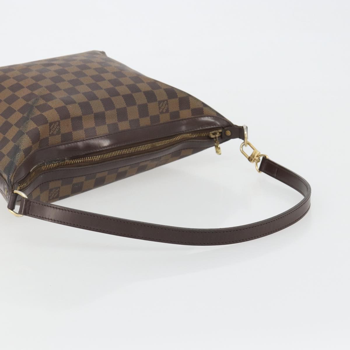 LOUIS VUITTON Damier Ebene Illovo MM Shoulder Bag N51995 LV Auth BA13990