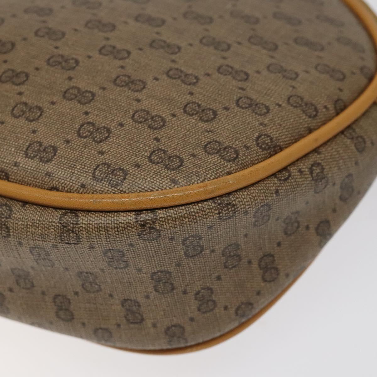 GUCCI Micro GG Supreme Shoulder Bag PVC Beige 007 983 1113 Auth BA1401