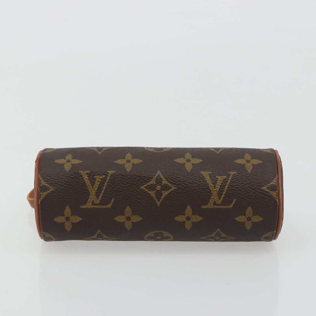 LOUIS VUITTON Monogram Papillon Pouch LV Auth BA14019