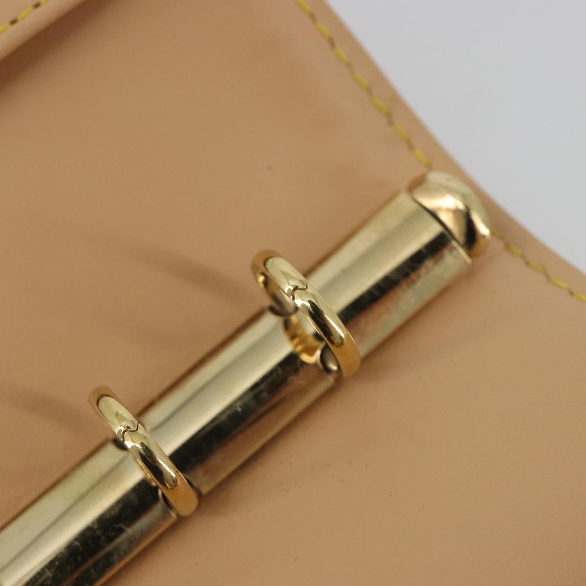 LOUIS VUITTON Monogram Multicolor Agenda PM White R20896 LV Auth BA14021