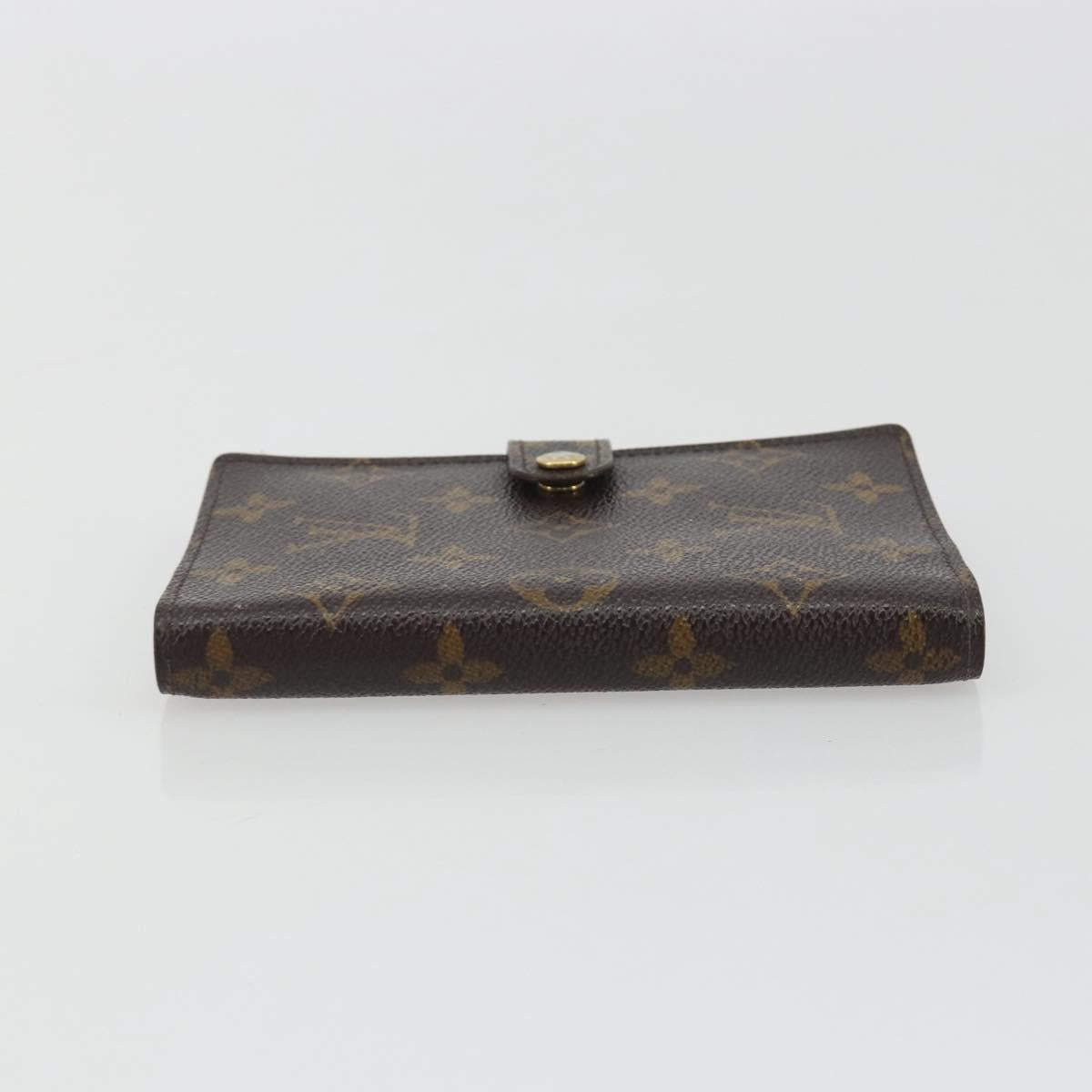 LOUIS VUITTON Monogram Agenda PM Day Planner Cover R20005 LV Auth BA14036