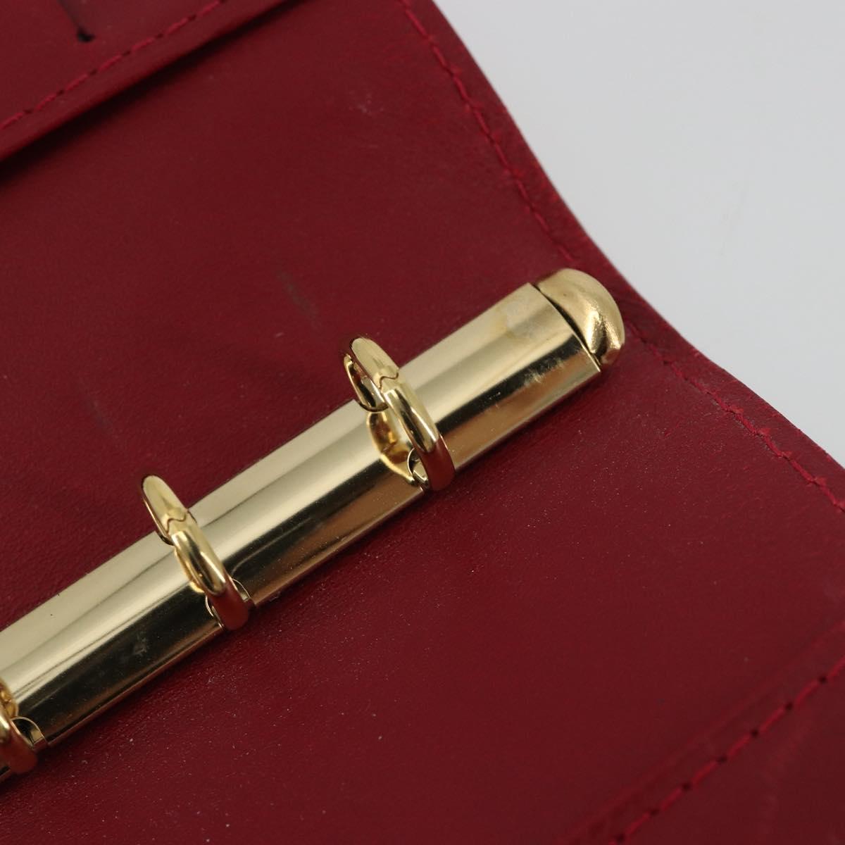 LOUIS VUITTON Vernis Agenda PM Day Planner Cover Pomdamul R21003 LV Auth BA14038