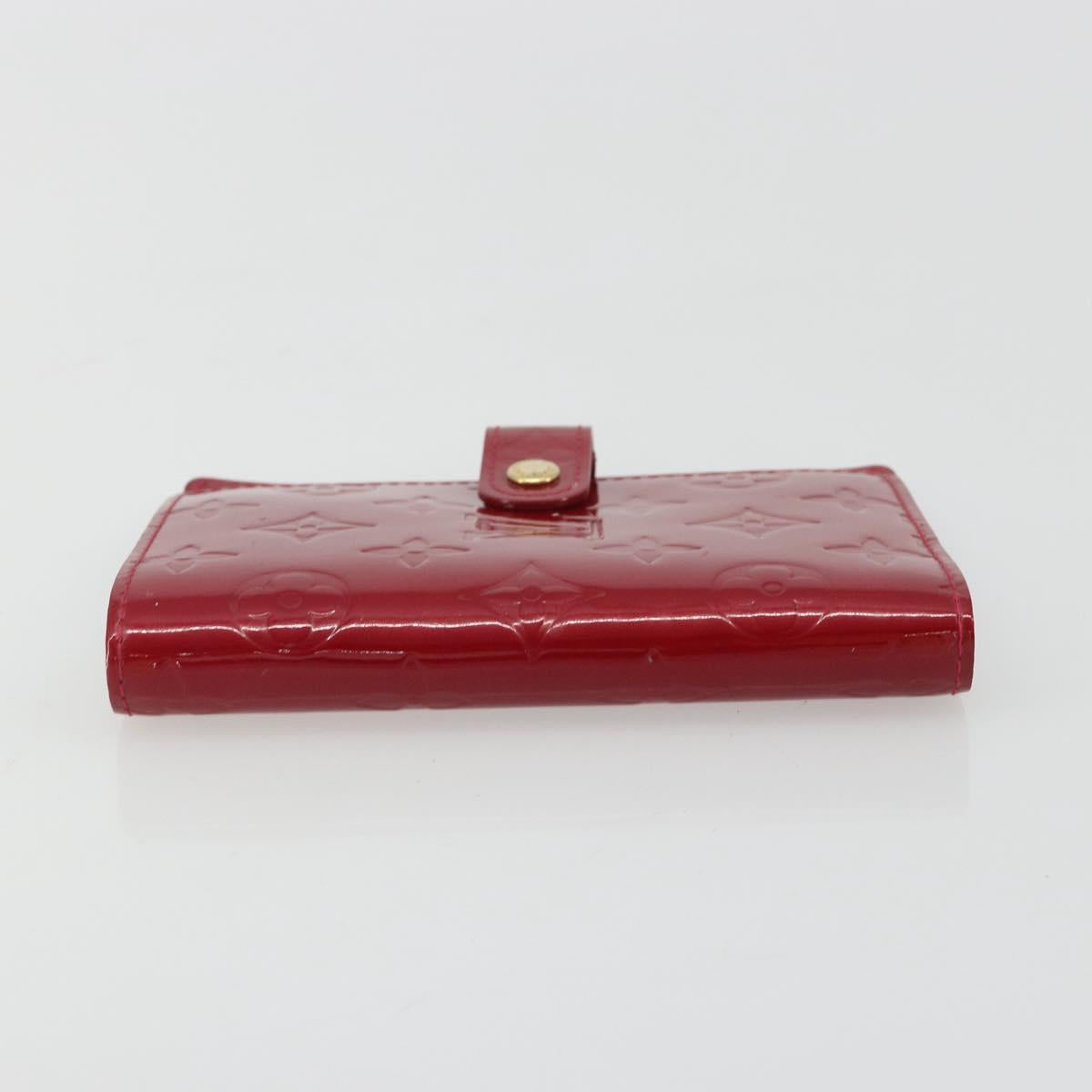 LOUIS VUITTON Vernis Agenda PM Day Planner Cover Pomdamul R21003 LV Auth BA14038