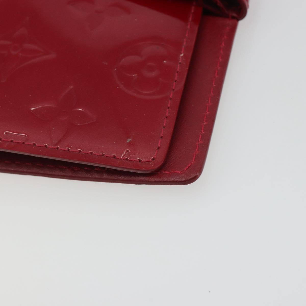LOUIS VUITTON Vernis Agenda PM Day Planner Cover Pomdamul R21003 LV Auth BA14038