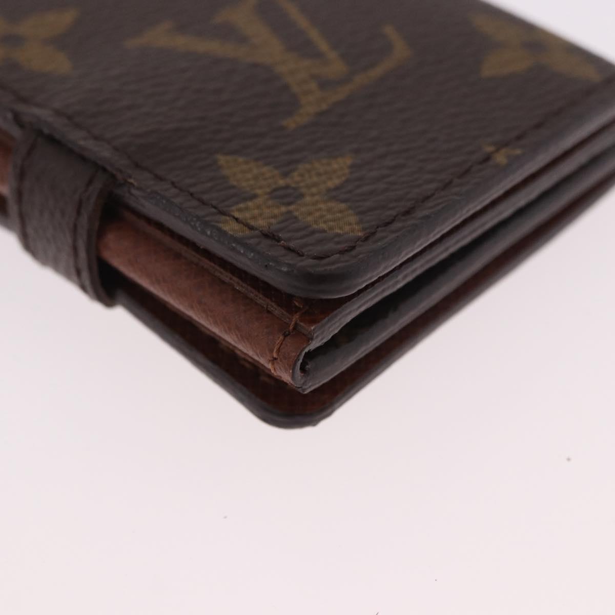 LOUIS VUITTON Monogram Portophoto 4vole Photo Frame M58010 LV Auth BA14041V