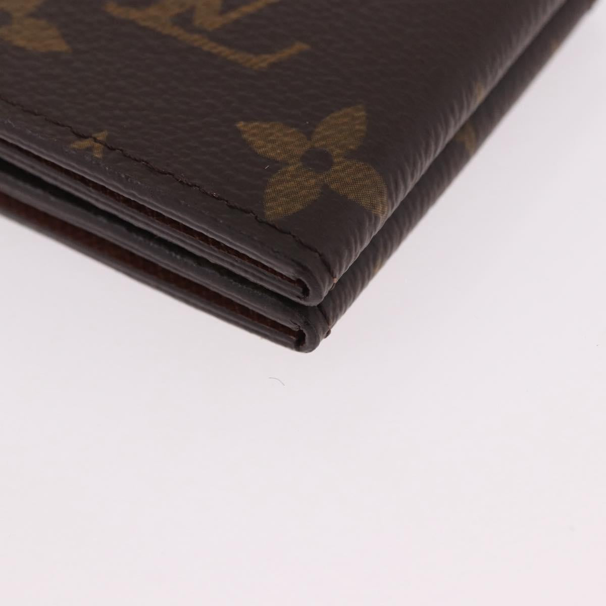 LOUIS VUITTON Monogram Portophoto 4vole Photo Frame M58010 LV Auth BA14041V