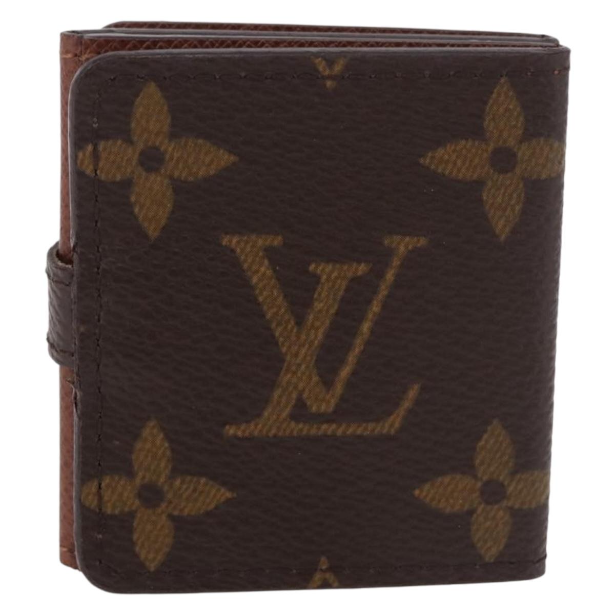 LOUIS VUITTON Monogram Portophoto 4vole Photo Frame M58010 LV Auth BA14041V