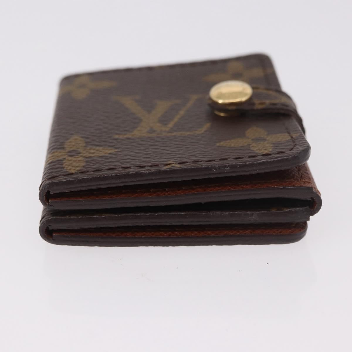 LOUIS VUITTON Monogram Portophoto 4vole Photo Frame M58010 LV Auth BA14041V