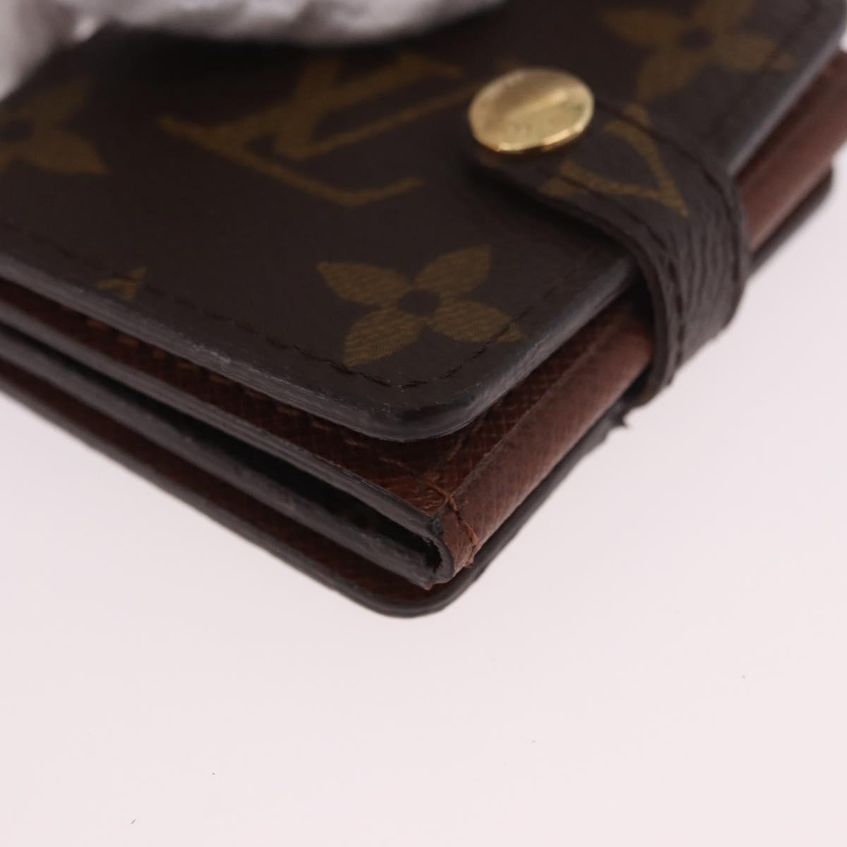 LOUIS VUITTON Monogram Portophoto 4vole Photo Frame M58010 LV Auth BA14041V