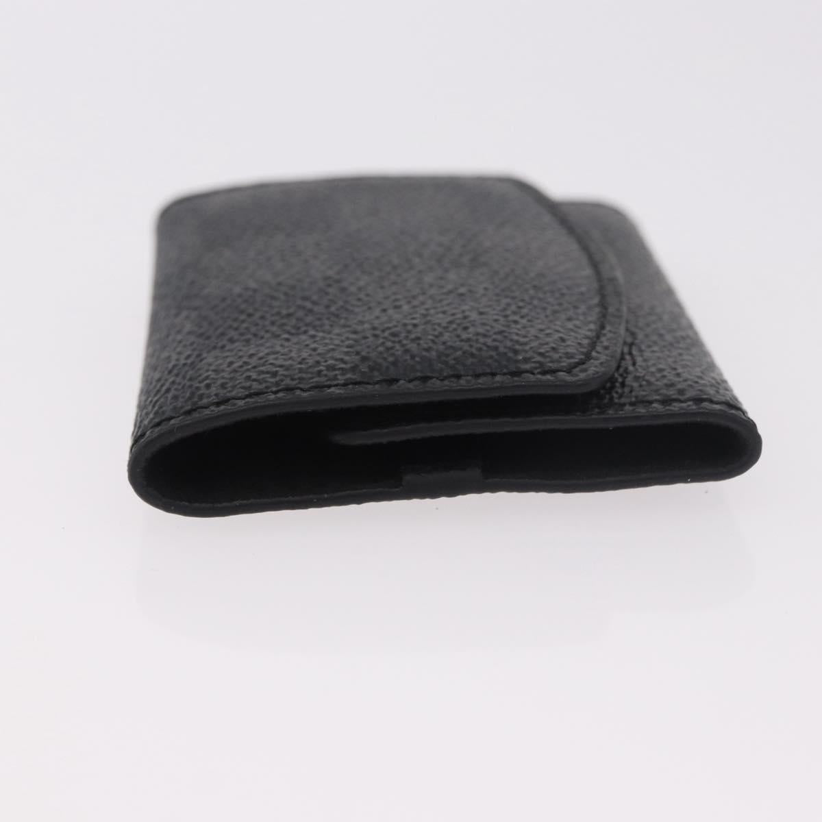 LOUIS VUITTON Damier Grafitte Bouton de Manchette Cuff Case LV Auth BA14050