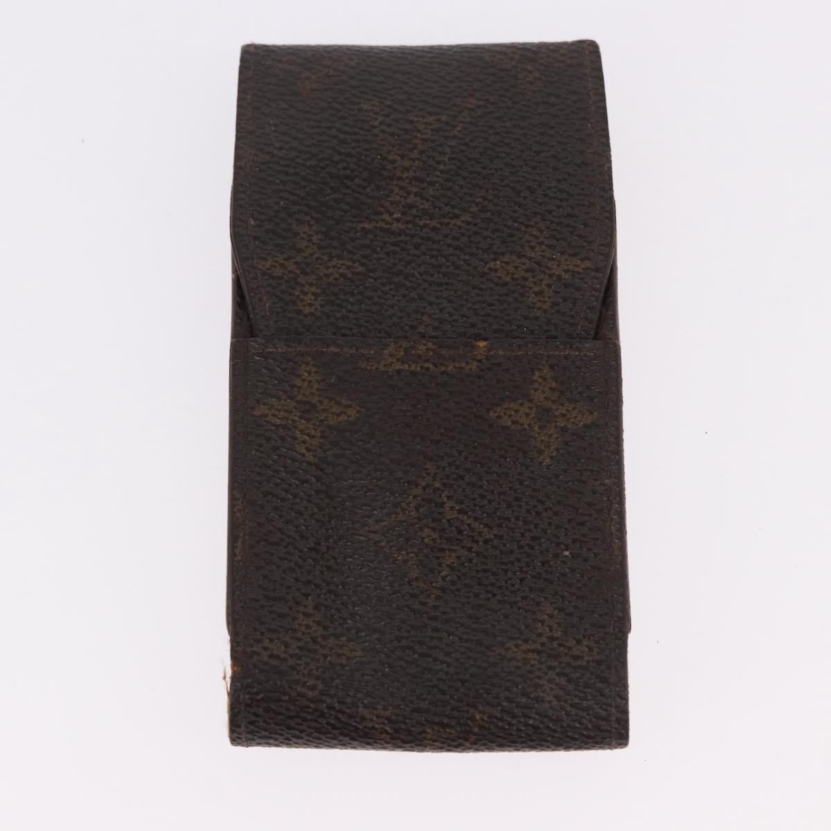 LOUIS VUITTON Monogram Etui Cigarette Case 4 Set LV Auth BA14068