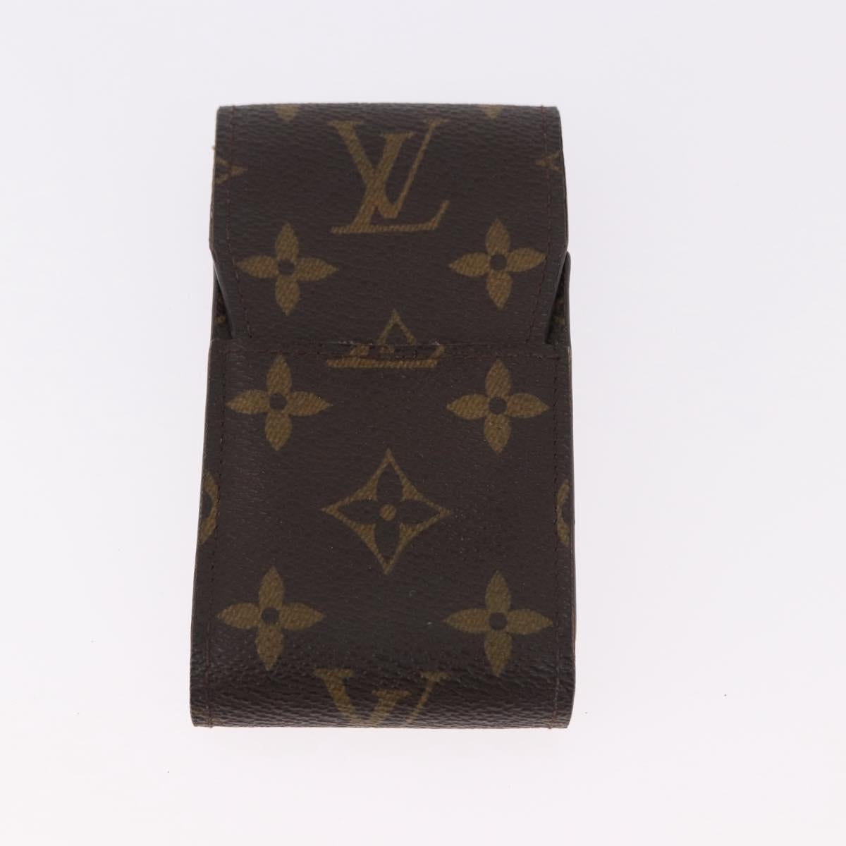 LOUIS VUITTON Monogram Etui Cigarette Case 4 Set LV Auth BA14068