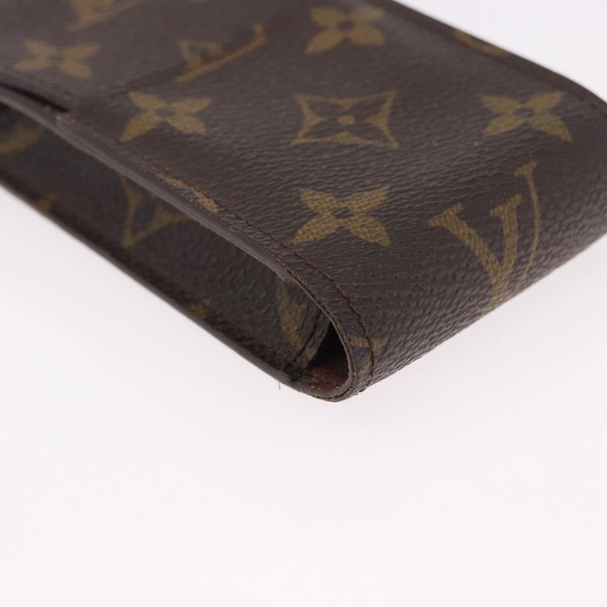 LOUIS VUITTON Monogram Etui Cigarette Case 4 Set LV Auth BA14068