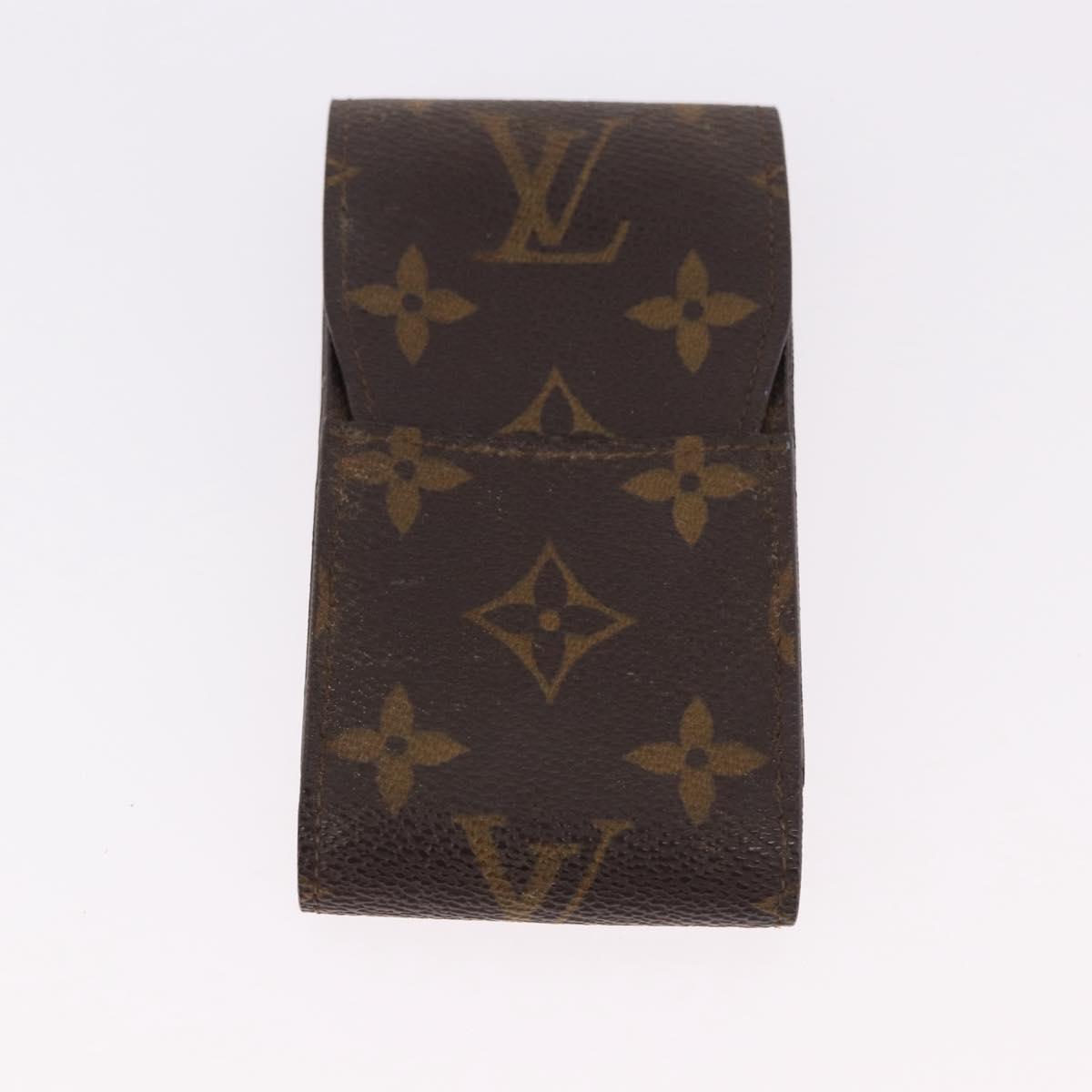 LOUIS VUITTON Monogram Etui Cigarette Case 4 Set LV Auth BA14068
