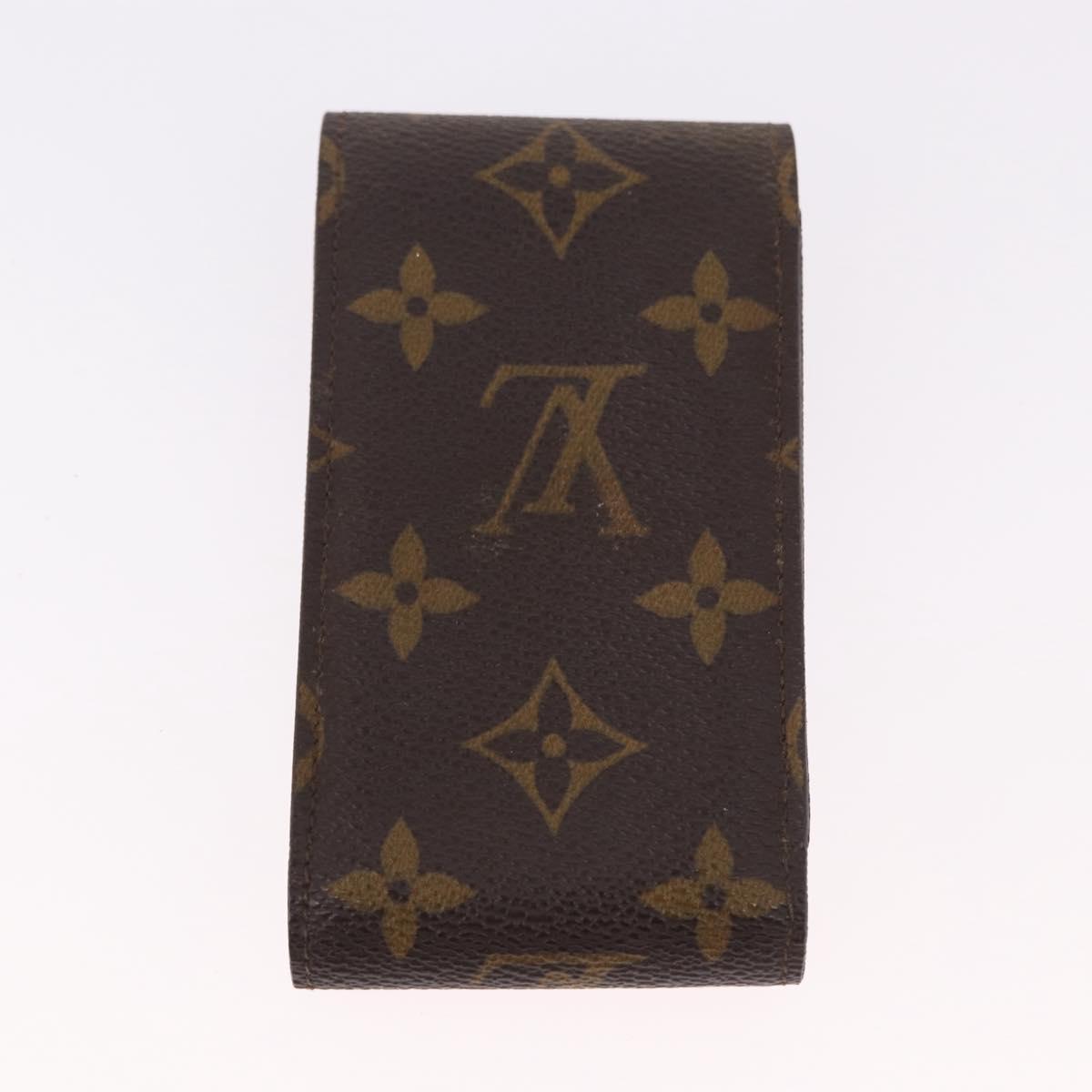 LOUIS VUITTON Monogram Etui Cigarette Case 4 Set LV Auth BA14068