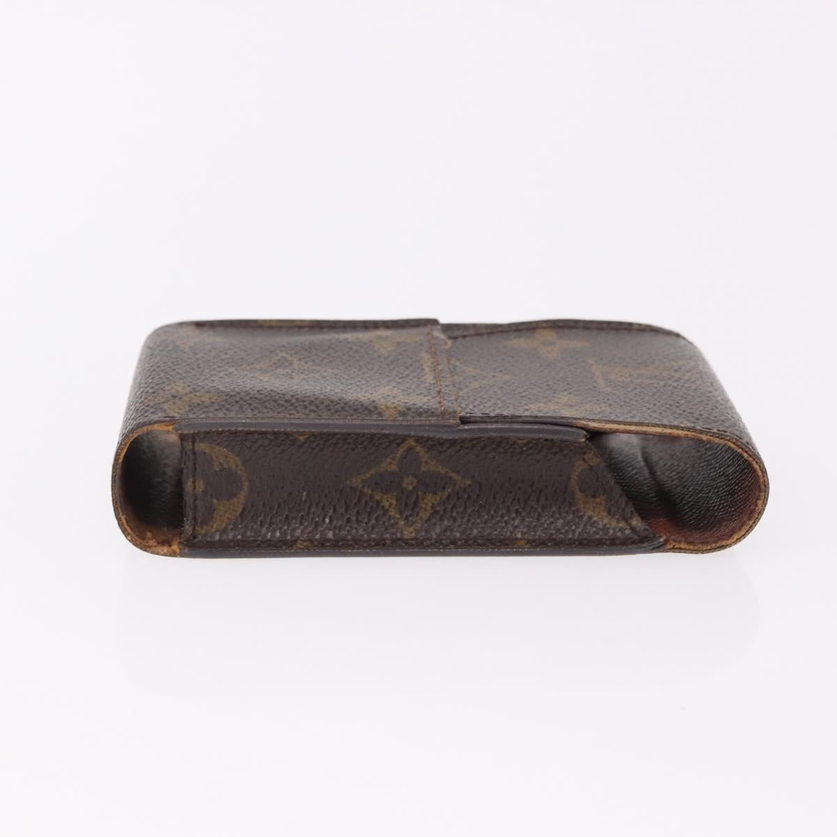 LOUIS VUITTON Monogram Etui Cigarette Case 4 Set LV Auth BA14068
