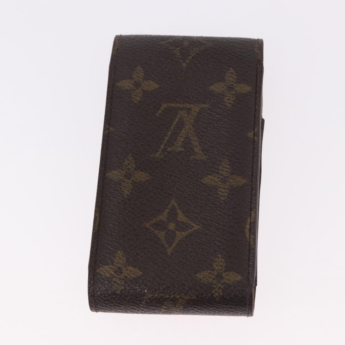 LOUIS VUITTON Monogram Etui Cigarette Case 4 Set LV Auth BA14069